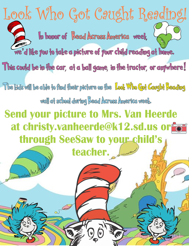 Get Caught Reading Activity